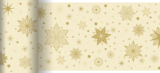 Dunicel Bio Tischläufer 20mx15cm Stargazing Cream