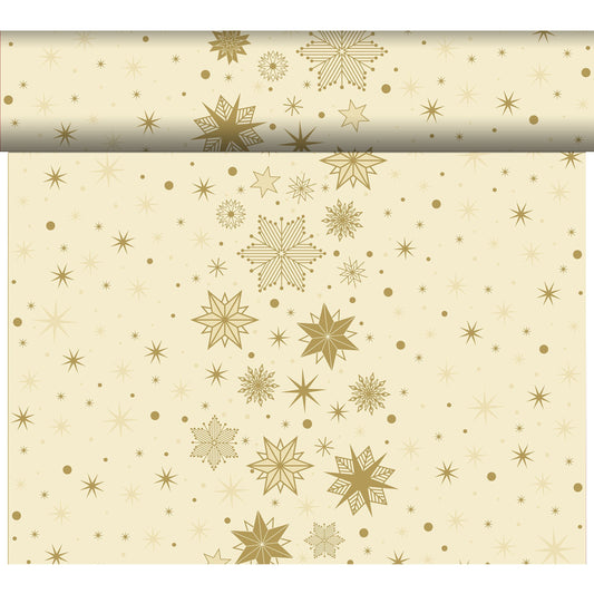 Dunicel Bio Tischläufer 24mx40cm Stargazing Cream - 80 Abschnitte