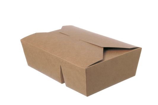 Lunchbox mit Unterteilung 2000ml 210x140x65mm - 200 Stück