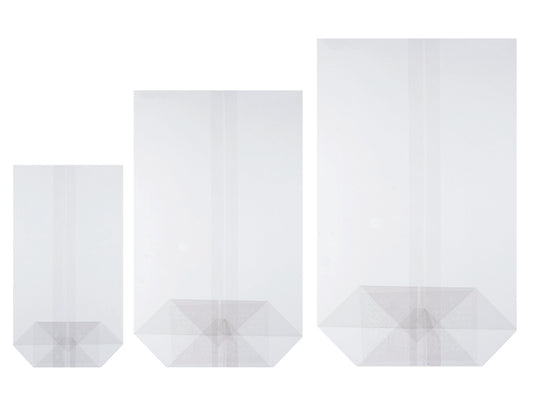 Bodenbeutel Kekstüte Cellophan 180x300+67mm - 1000 Stück