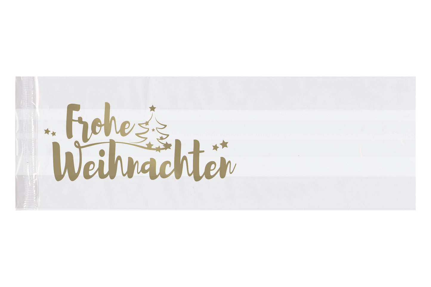 Seitenfaltenbeutel PP Weihnachten 100+50x300mm - 1000 Stück