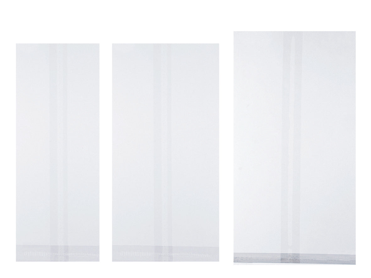 Flachbeutel Kekstüte PP 30my 80x200mm - 1000 Stück