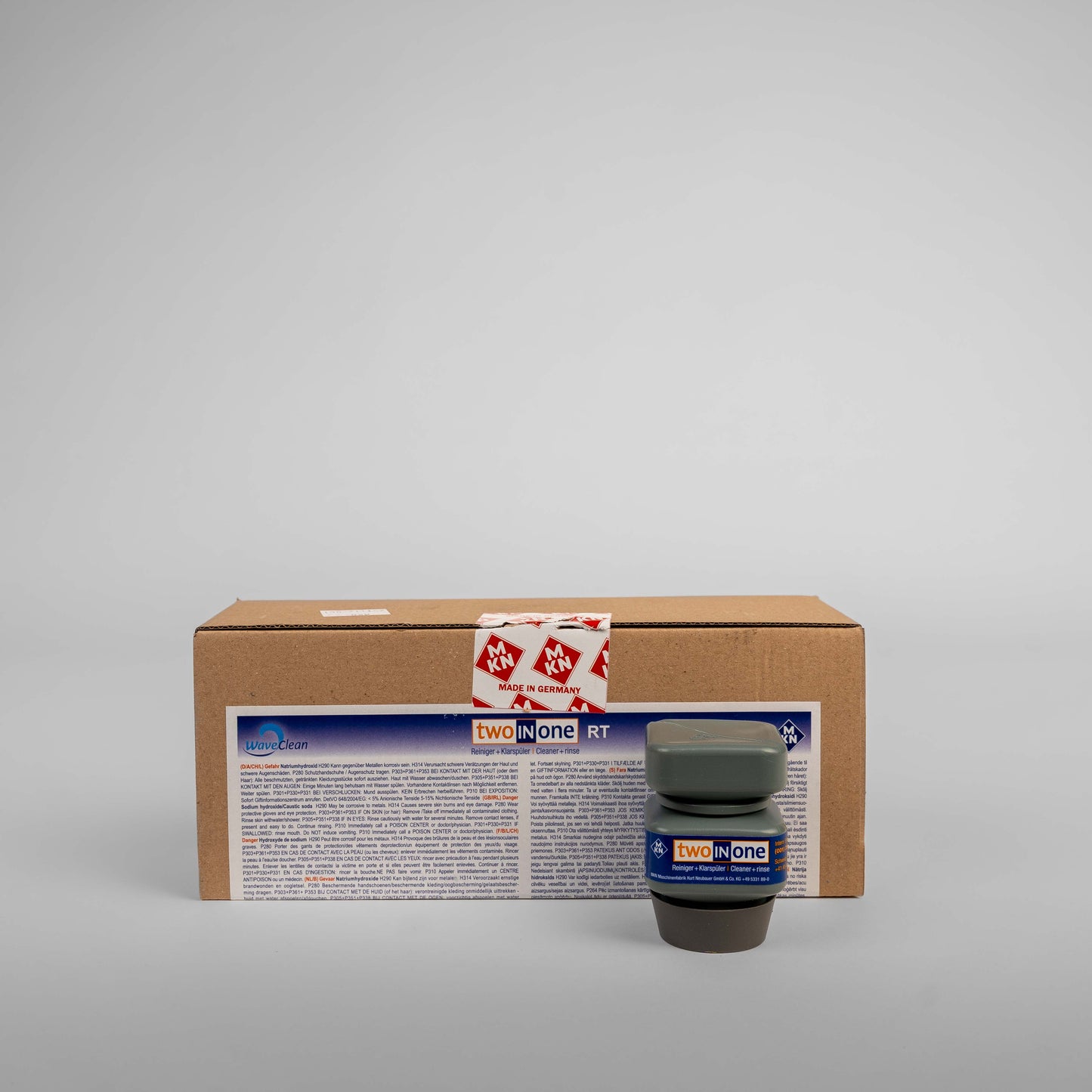 MKN Waveclean 2 in 1 Reiniger & Klarspüler Kombidämpfer 60 Kartuschen 10027237