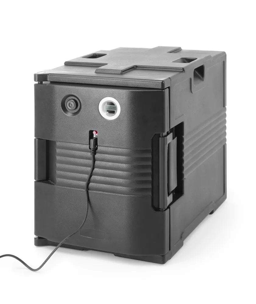 Thermo-isolierter Behälter mit Heizfunktion – Catering, AmerBox, GN 1/1, 220-240V/200W, 477x680x(H)620mm