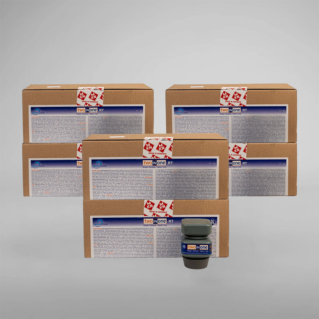 MKN Waveclean 2 in 1 Reiniger & Klarspüler Kombidämpfer 60 Kartuschen 10027237