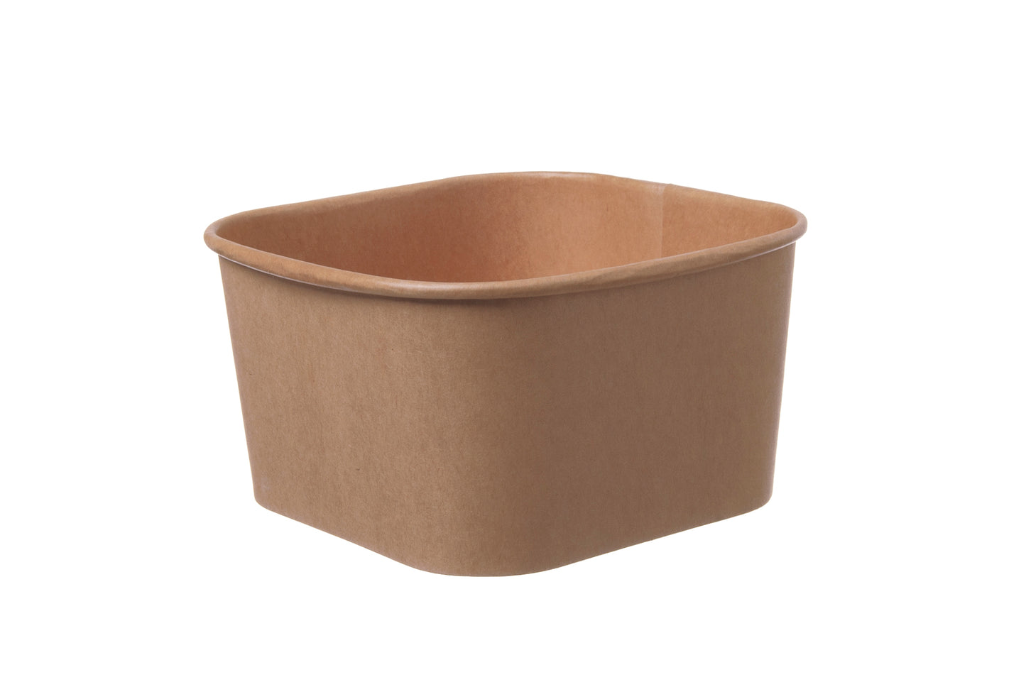 Salatschale quadratisch 750ml 130x130x60mm inkl. Deckel  - 300 Stück