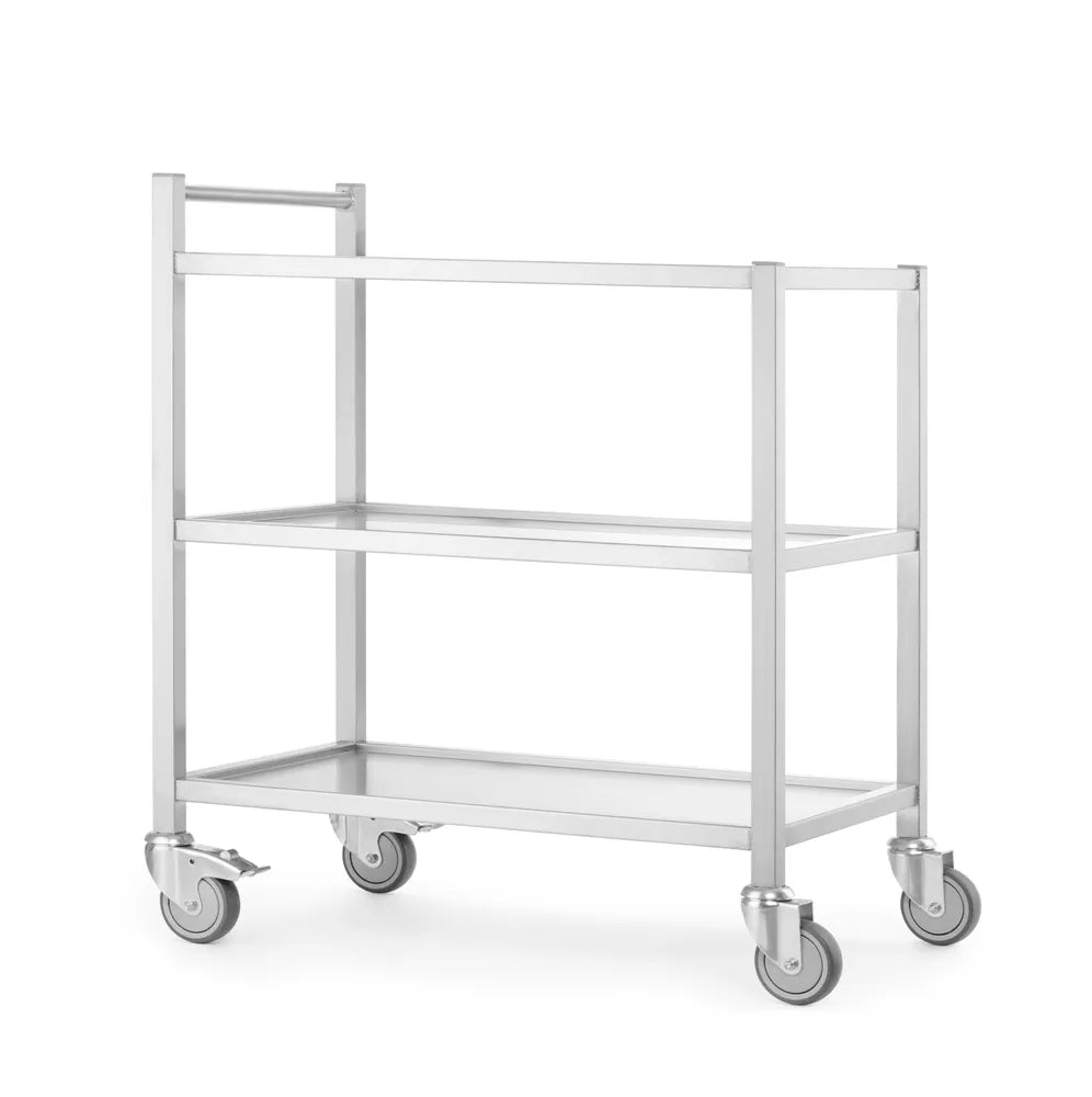 Servierwagen, geschweißt, HENDI, Profi Line, 800x500x(H)850mm