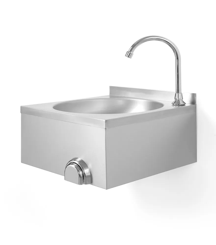 Waschbecken mit Kniebedienung, HENDI, 400x428x(H)406mm