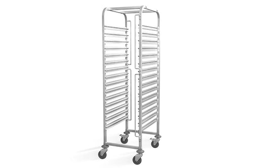 Abräumwagen - 15 x 600x400mm, HENDI, Profi Line, 515x680x(H)1710mm