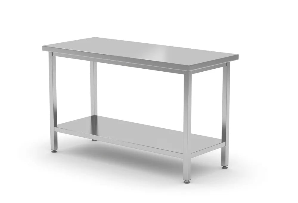 Zentraler Arbeitstisch – verschraubt, HENDI, Profi Line, 1800x700x(H)850mm