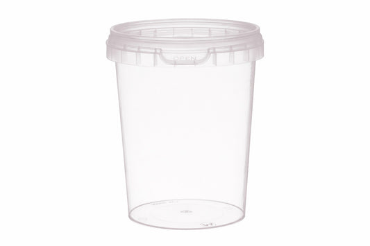 Verpackungsbecher Originalverschluss rund PP 365ml H:84xØ95mm - 415 Stück