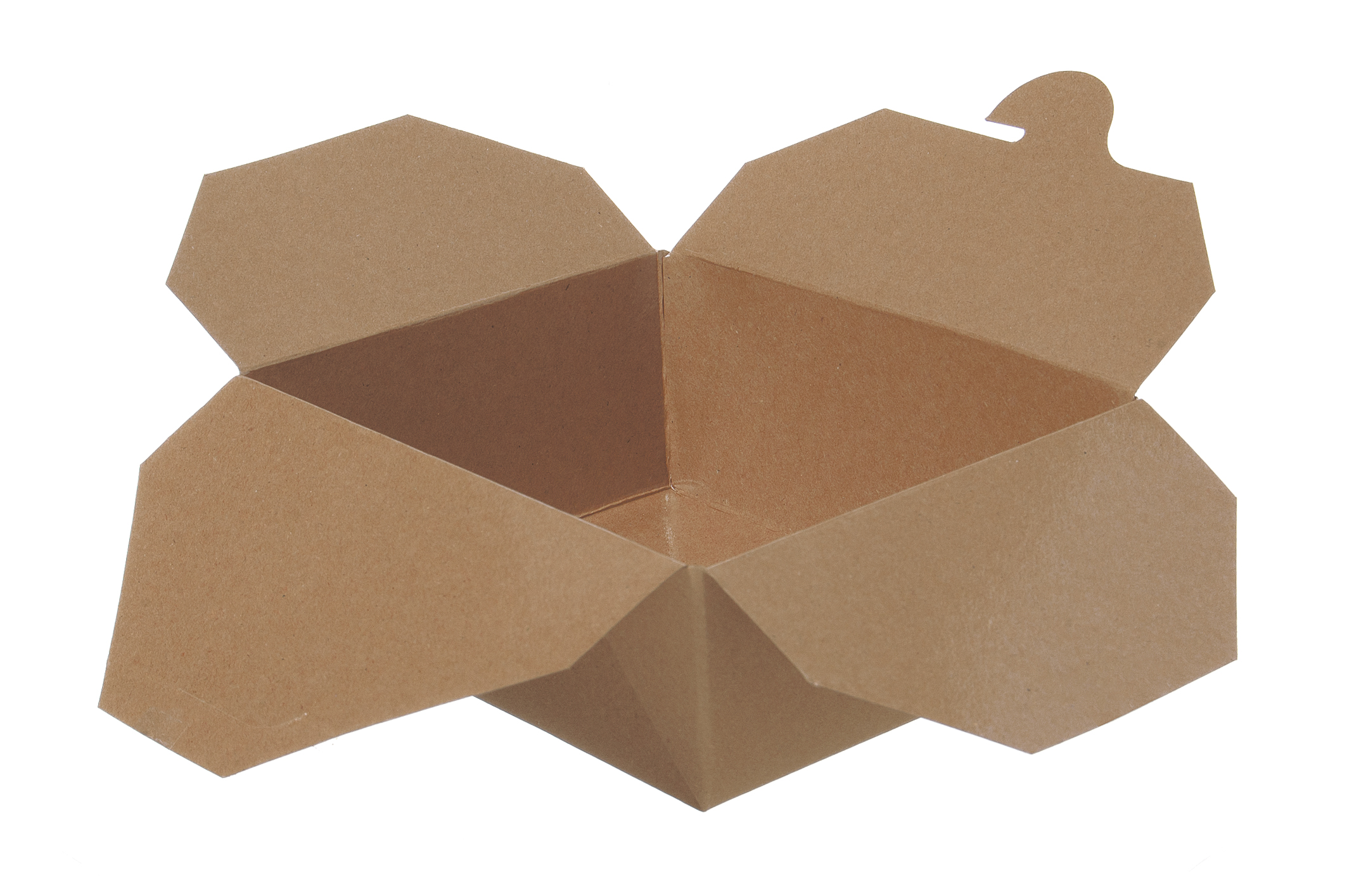 LUNCHBOX MENÜBOX KRAFT PAPIER ECO NACHHALTIG Lunchbox Menübox Fettdicht PE Beschichtung 1000ml - 300 Stück