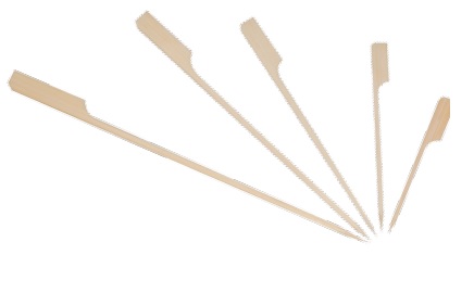 Shopbild Fingerfood Spieße Flaggenspieße Holz 15cm - 4800 Stück