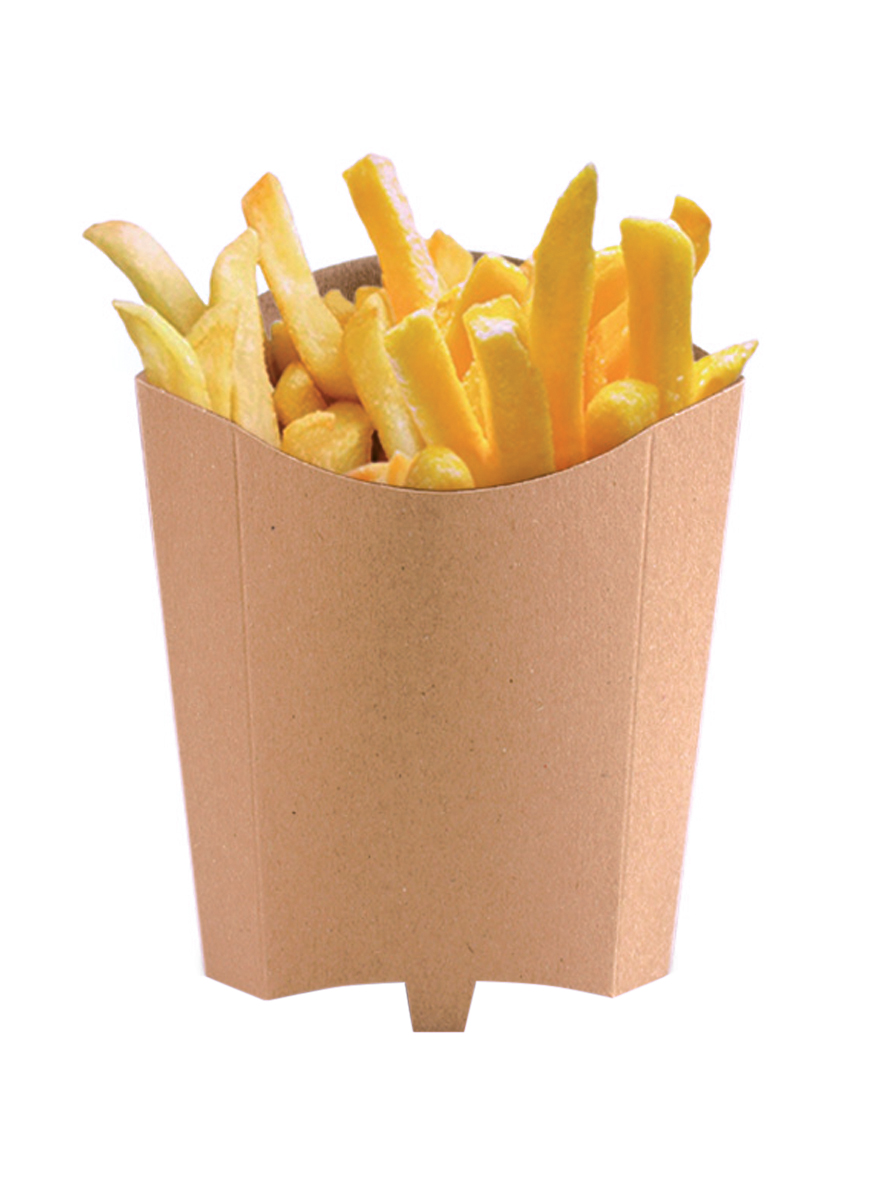 Shopbild Pommes Schütte Karton Boxen 196ml - 1000 Stück