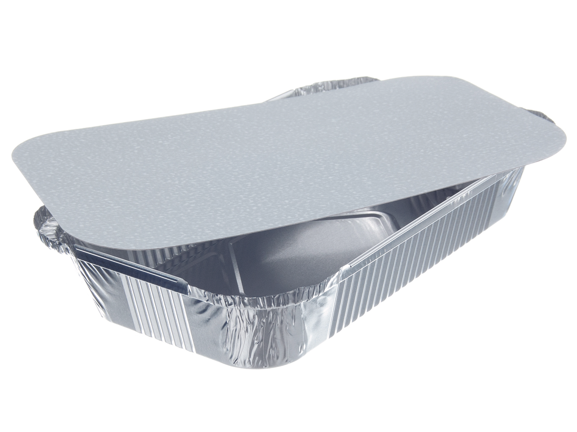 Aluminium Aluschale R16L 1500ml 252x132x70mm - 400 Stück