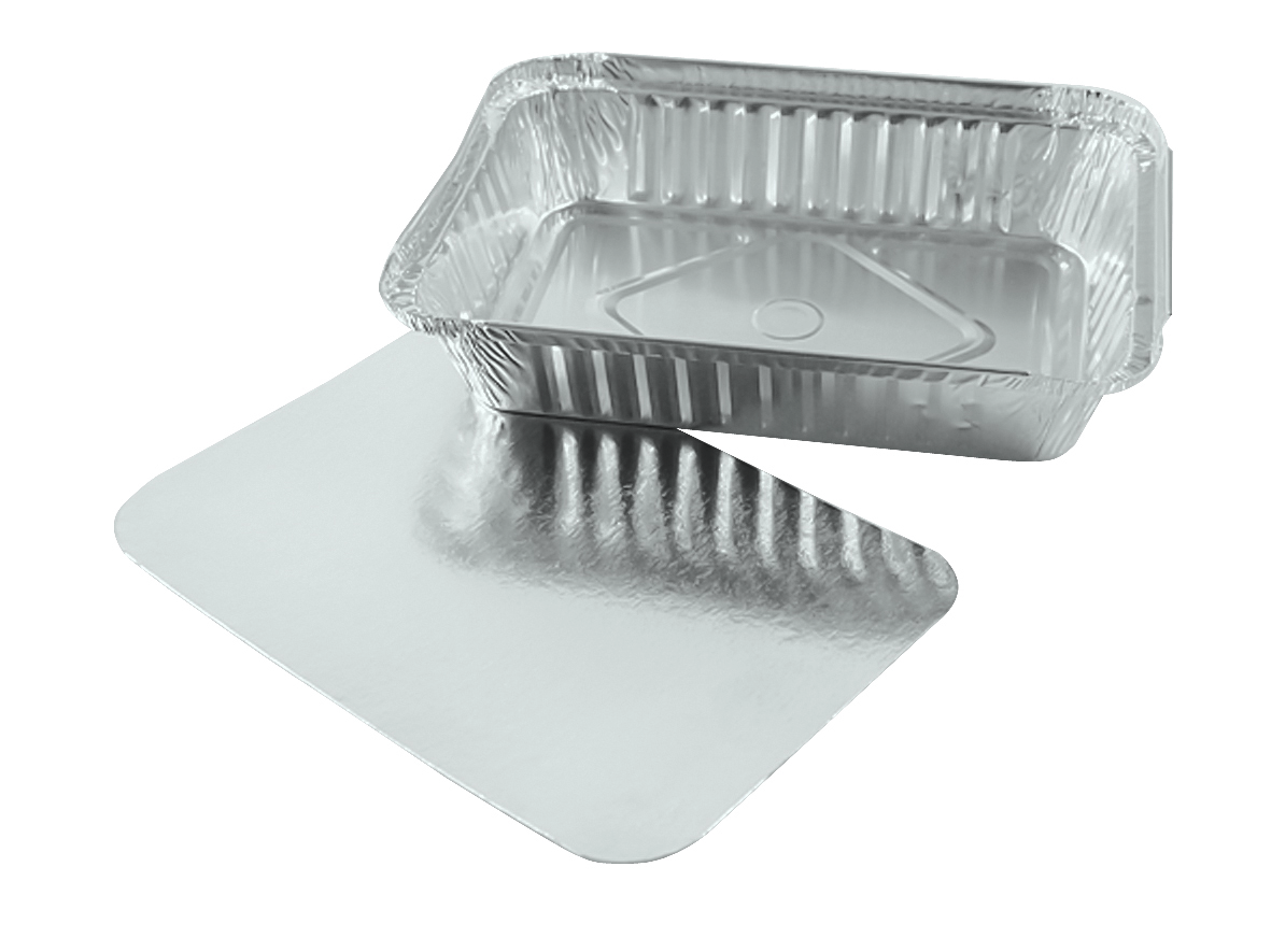 Aluminium Aluschale R1L 845ml 207x142x39mm - 1000 Stück
