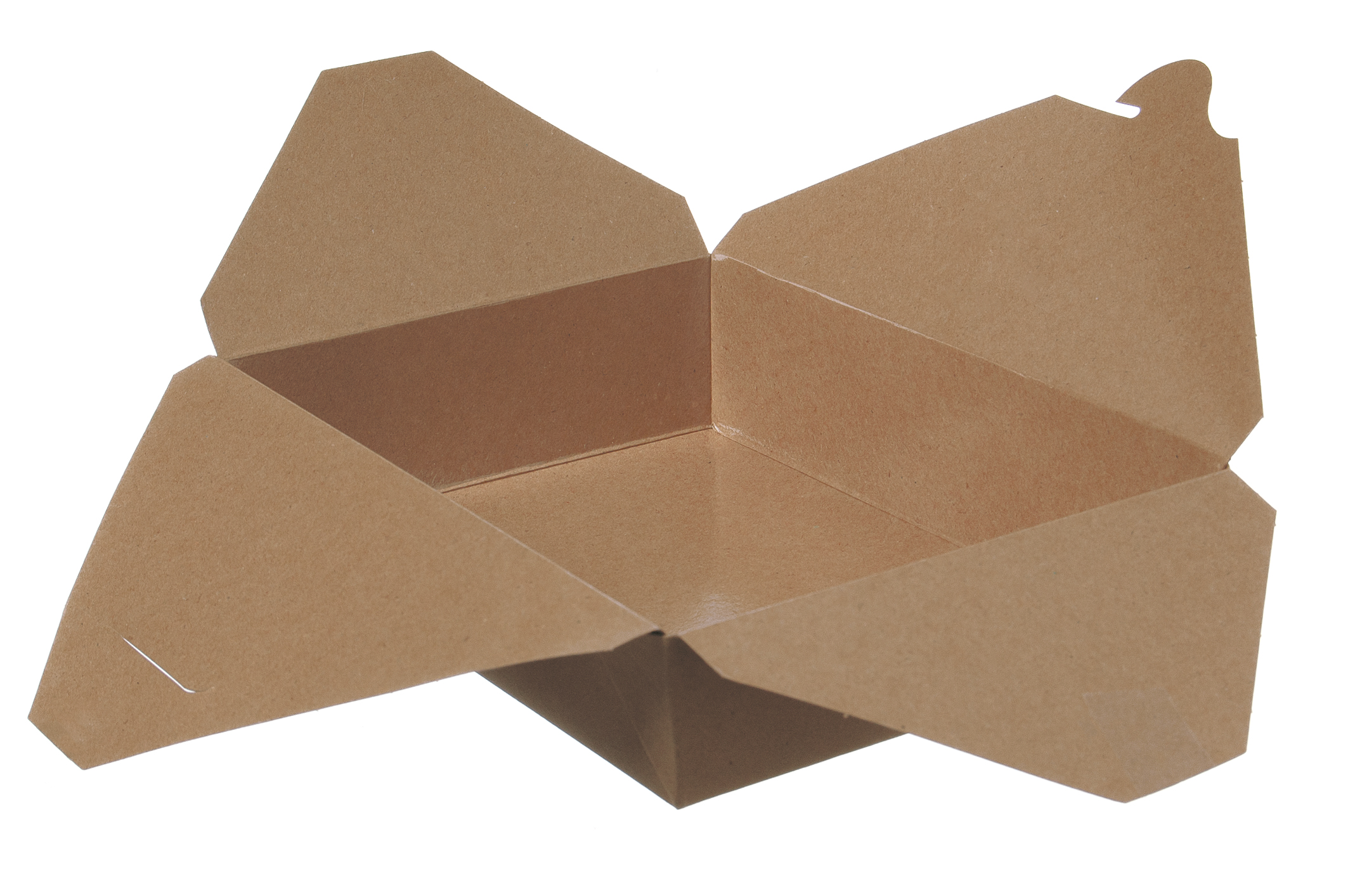 Lunchbox Menübox Fettdicht PE Beschichtung 1500ml - 200 Stück