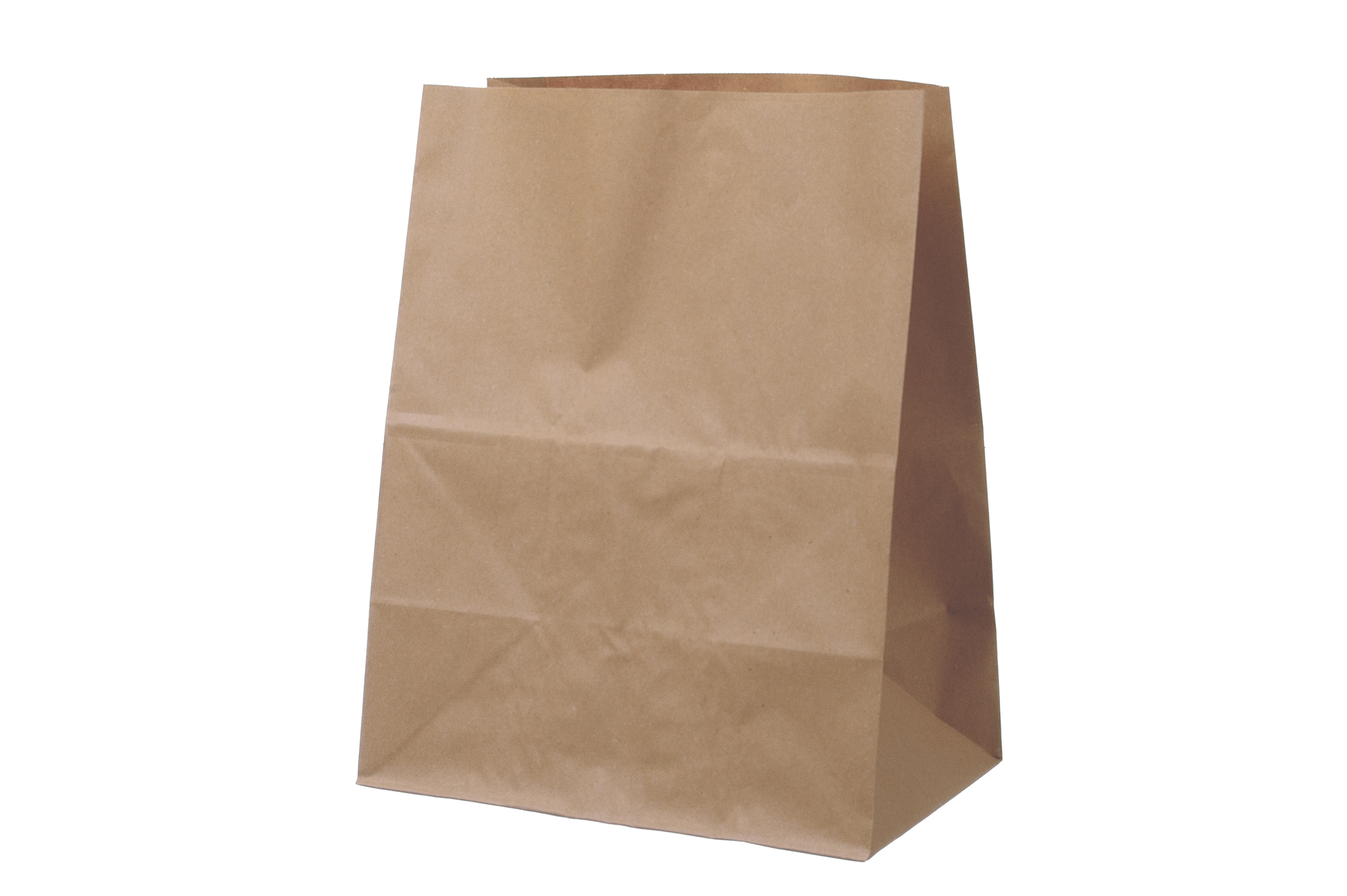 BLOCKBODEN LUNCHBEUTEL BURGERTUETE STANDBODEN BEUTEL KRAFT ECO NACHHALTIG Lunchtüte Papiertasche Braun 22+14x29cm - 250 Stück