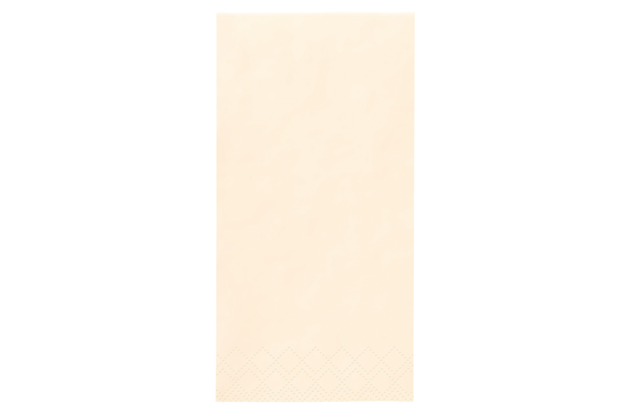 Serviette 33x33cm 3-lagig 1/8 Falz Creme - 1000 Stück